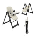 5-in-1 Baby High Chair with Adjustable Recline, Tray & Foldable Design